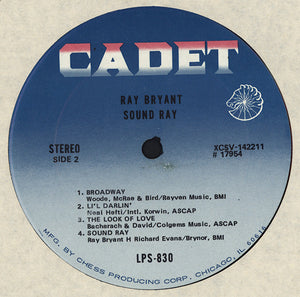 Ray Bryant : Sound Ray (LP, Album)