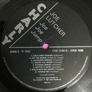 Joe Lutcher : Joe Joe Jump (LP, Comp)