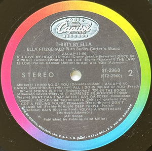 Ella Fitzgerald : 30 By Ella (LP, Album, Scr)