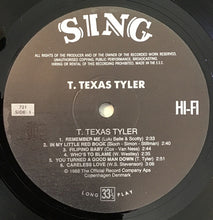 Load image into Gallery viewer, T. Texas Tyler : T. Texas Tyler (LP, Comp)
