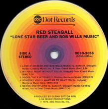 Load image into Gallery viewer, Red Steagall : Lone Star Beer And Bob Wills Music (LP, Album)
