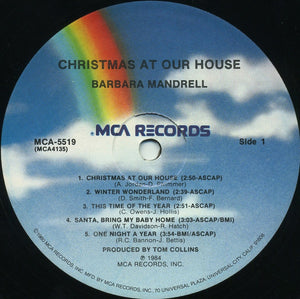 Barbara Mandrell : Christmas At Our House (LP, Album)