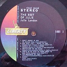 Load image into Gallery viewer, Julie London : The Best Of Julie (LP, Comp)

