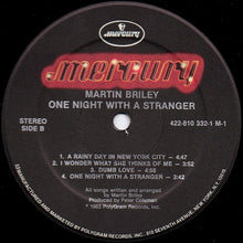 Load image into Gallery viewer, Martin Briley : One Night With A Stranger (LP, Album, Hau)
