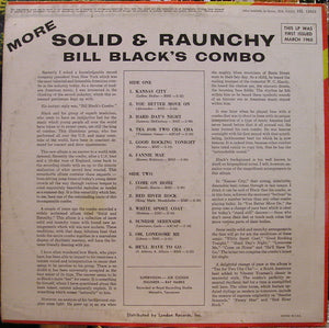 Bill Black's Combo : More Solid & Raunchy (LP, Album, RP)