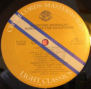 Branford Marsalis : Romances For Saxophone (LP, Album)