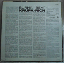 Charger l&#39;image dans la galerie, Buddy Rich And Gene Krupa : Burnin&#39; Beat (LP, Album, Mono)
