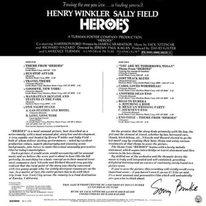 Jack Nitzsche and Richard Hazard : Heroes (Original Music From The Motion Picture Score) (LP, Album)