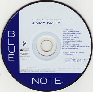 Jimmy Smith : At The Organ, Volume 3 (CD, Album, Mono, RE, RM)