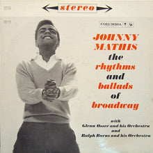 Laden Sie das Bild in den Galerie-Viewer, Johnny Mathis : The Rhythms And Ballads Of Broadway (2xLP, Album, Ter)
