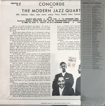 Charger l&#39;image dans la galerie, The Modern Jazz Quartet : Concorde (LP, Album, RE)

