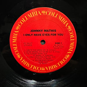 Johnny Mathis : I Only Have Eyes For You (LP, Album)