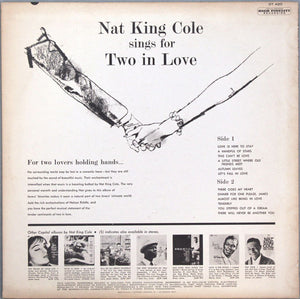 Nat King Cole Orchestra Conducted By Nelson Riddle : Nat King Cole Sings For Two In Love (LP, Album, RE, Los)