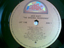 Charger l&#39;image dans la galerie, Jack Scott : The Original Recordings (LP, Comp, Mono)
