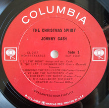 Load image into Gallery viewer, Johnny Cash : The Christmas Spirit (LP, Album, Mono)

