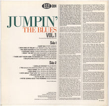 Laden Sie das Bild in den Galerie-Viewer, Various : Jumpin&#39; The Blues Vol. 1 (LP, Comp)

