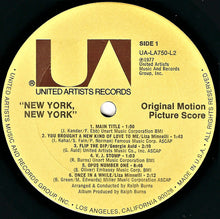 Load image into Gallery viewer, Liza Minnelli • Robert De Niro : New York, New York (Original Motion Picture Score) (2xLP, Album)
