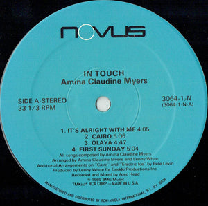 Amina Claudine Myers : In Touch (LP, Album)