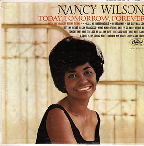 Nancy Wilson With The Music Of Kenny Dennis : Today, Tomorrow, Forever (LP, Album, Mono)