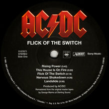 Laden Sie das Bild in den Galerie-Viewer, AC/DC : Flick Of The Switch (LP, Album, RE, RM)
