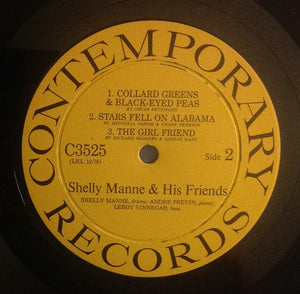 Shelly Manne & His Friends : Shelly Manne & His Friends Vol. 1 (LP, Album, Mono, Dee)