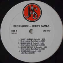 Laden Sie das Bild in den Galerie-Viewer, Ron Eschete* : Spirit&#39;s Samba (LP)

