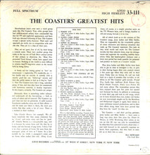 Laden Sie das Bild in den Galerie-Viewer, The Coasters : The Coasters&#39; Greatest Hits (LP, Comp, Mono)

