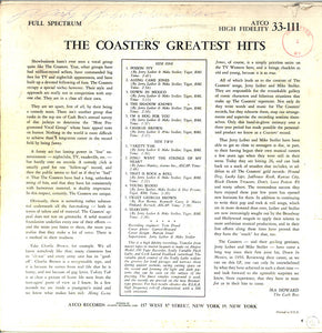 The Coasters : The Coasters' Greatest Hits (LP, Comp, Mono)