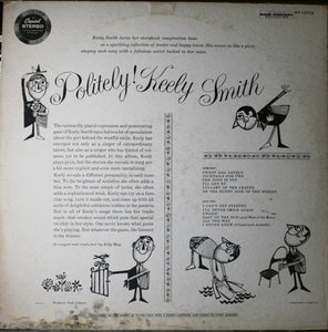 Keely Smith With  Billy May And His Orchestra : Politely! (LP, Album, Scr)