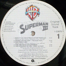 Charger l&#39;image dans la galerie, Various : Superman III (Original Sound Track) (LP)

