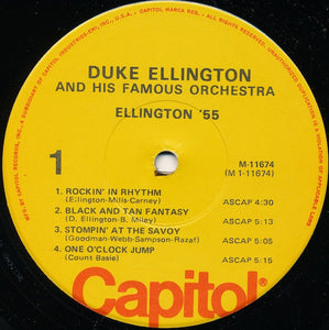 Duke Ellington And His Famous Orchestra* : Ellington '55 (LP, Album, RE, Abr)