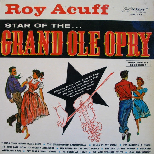 Roy Acuff : Star Of The Grand Ole Opry (LP)