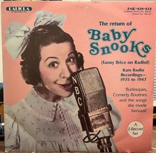 Laden Sie das Bild in den Galerie-Viewer, Fanny Brice : The Return Of Baby Snooks (Fanny Brice On Radio!) Rare Recordings 1935 To 1947 (LP, Comp)
