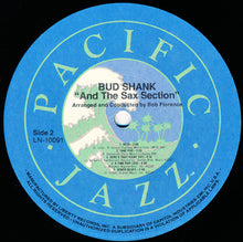 Laden Sie das Bild in den Galerie-Viewer, Bud Shank : Bud Shank And The Sax Section (LP, Album, RE)
