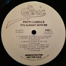 Load image into Gallery viewer, Patti LaBelle : It&#39;s Alright With Me (LP, Album, Promo)
