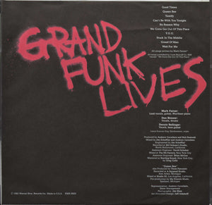 Grand Funk Railroad : Grand Funk Lives (LP, Album, Eur)
