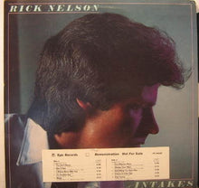 Load image into Gallery viewer, Rick Nelson* : Intakes (LP, Album, Promo, Pit)
