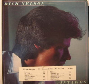 Rick Nelson* : Intakes (LP, Album, Promo, Pit)