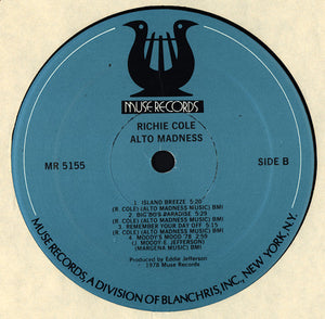 Richie Cole : Alto Madness (LP, Album)
