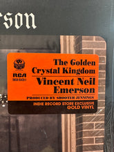 Laden Sie das Bild in den Galerie-Viewer, Vincent Neil Emerson : The Golden Crystal Kingdom (LP, Album, Gol)
