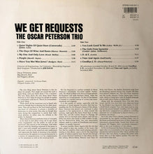 Laden Sie das Bild in den Galerie-Viewer, The Oscar Peterson Trio : We Get Requests (LP, Album, RE, RM)
