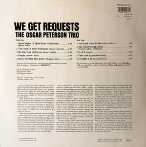 The Oscar Peterson Trio : We Get Requests (LP, Album, RE, RM)