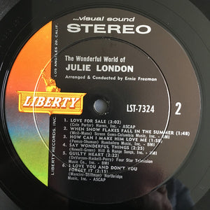 Julie London : The Wonderful World Of Julie London (LP, Album)
