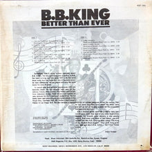 Load image into Gallery viewer, B.B. King : Better Than Ever (LP, Album)
