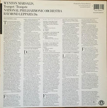Load image into Gallery viewer, Wynton Marsalis, Haydn* / Hummel* / L. Mozart*, Raymond Leppard, National Philharmonic Orchestra : Trumpet Concertos (LP, Album)
