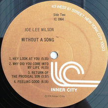 Load image into Gallery viewer, Joe Lee Wilson : Without A Song (LP, Album)
