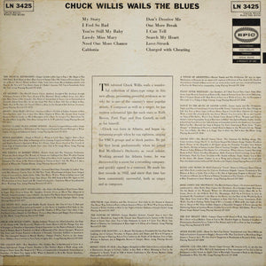 Chuck Willis : Wails The Blues (LP, Album)