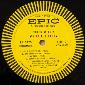Chuck Willis : Wails The Blues (LP, Album)