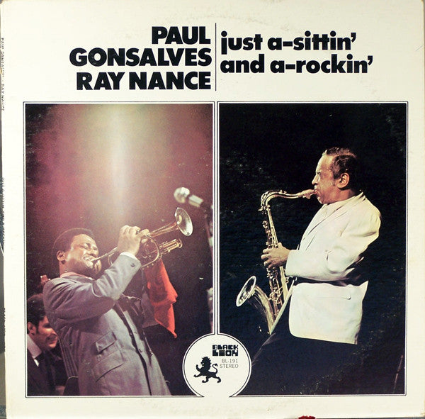 Paul Gonsalves, Ray Nance : Just A-sittin' And A-rockin' (LP, Album)