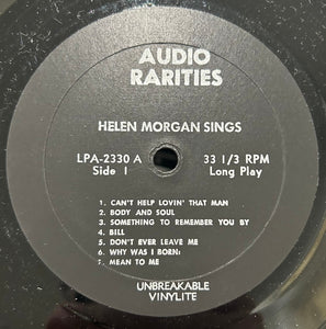 Helen Morgan : Helen Morgan Sings The Songs She Made Famous (LP, Album, Bla)